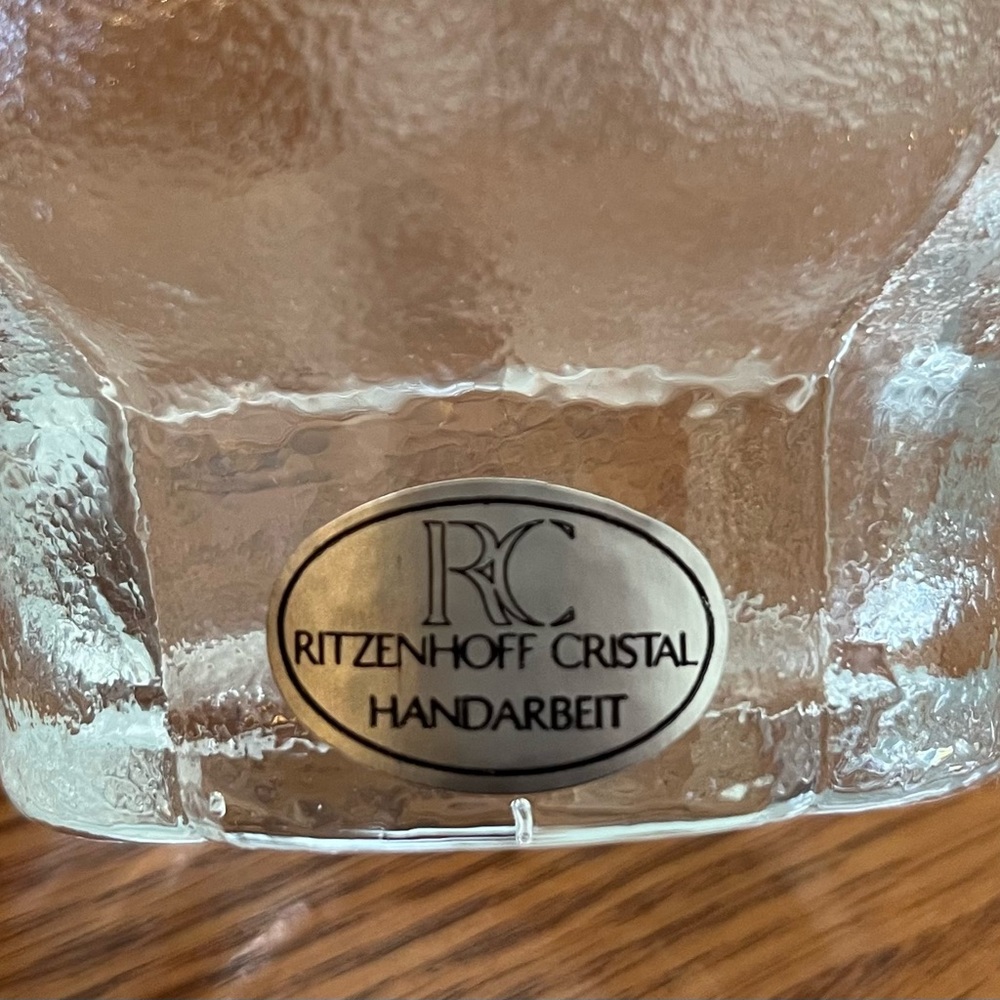 Vintage Ritzenhoff Cristal candy dish. - Picture 2 of 7
